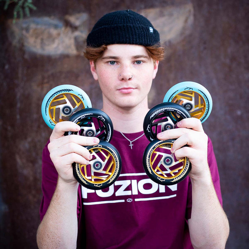 The Differences In Pro Scooter Wheel Sizes | Fuzion Pro Scooters